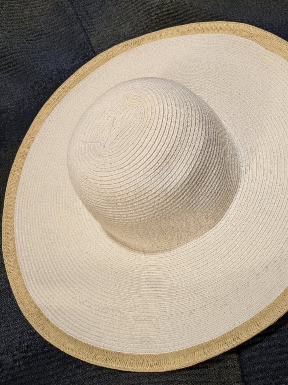 White Floppy Sunhat OS